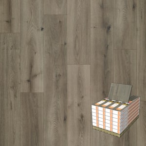 XP+ Stone Haven Oak 10 mm T x 7.4 in. W Waterproof Laminate Wood Flooring (589 sqft/pallet)