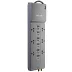 Home/Office 12-Outlet Surge Protector Telephone and Coaxial Protection