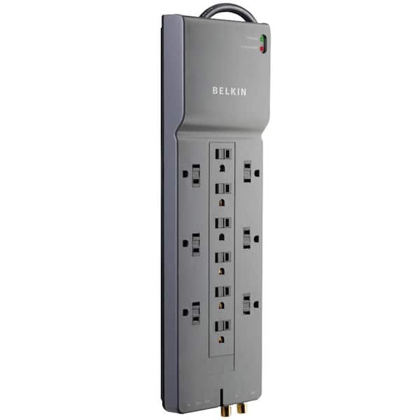 Belkin Home/Office 12-Outlet Surge Protector Telephone and Coaxial Protection