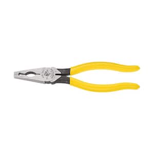 Klein Tools 7-3/4 in. Conduit Locknut and Reaming Pliers D333-8 - The Home  Depot