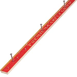 Poplar 7/8 in. W x 4 ft. L Carpet Tack Strip for Wood or Concrete Subfloors (3-Pack)