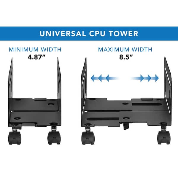 Mount-It Mi-7150 CPU Under Desk Mount Computer Tower Holder