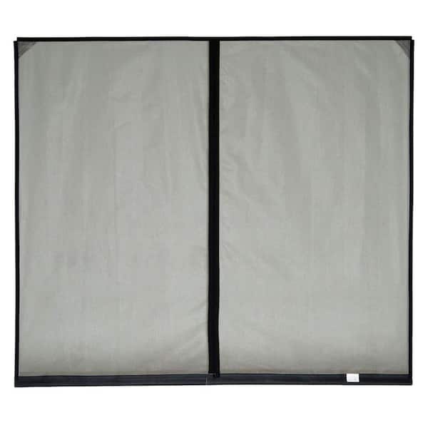 Fresh Air Screens 9 Ft X 7 Ft Stationary Garage Door Screen With 1