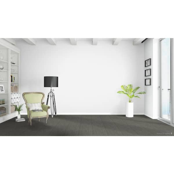 Belle Cove - Zone - Gray 45 oz. SD Polyester Pattern Installed Carpet