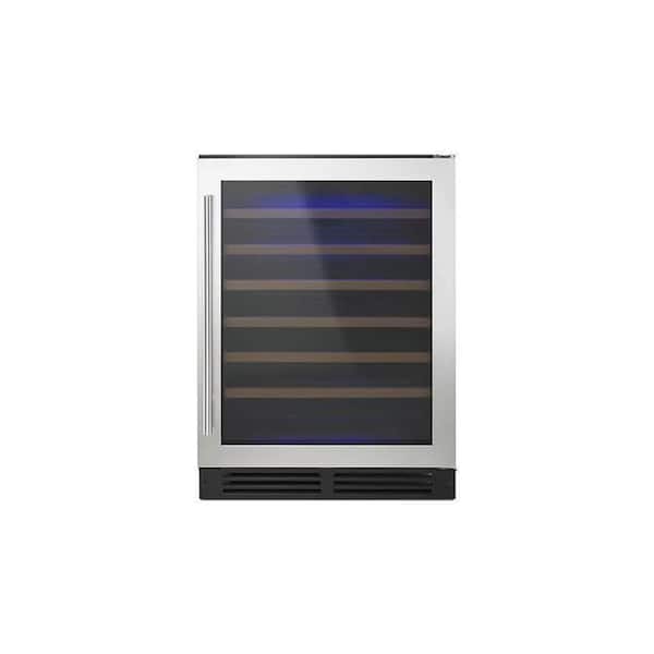 Avanti 24 in. 51Bottle Wine Cooler WCF51S3SS The Home Depot
