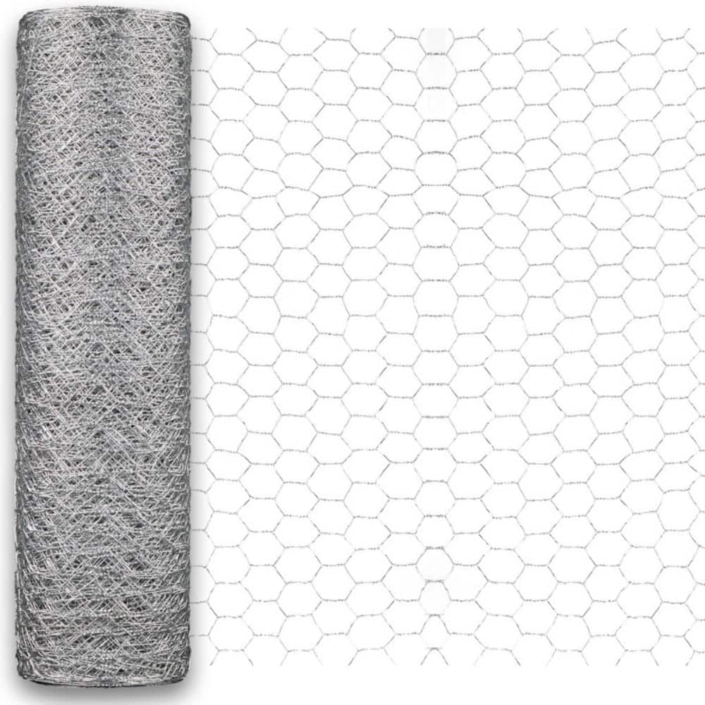 16.9 in. x 131.2 ft. 19-Gauge Hexagonal Galvanized Garden Fence with Corrosion-Resistant price history on PriceWatchPro