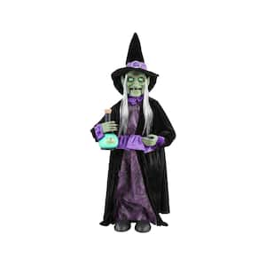 3 ft. Animated LED Potion Witch