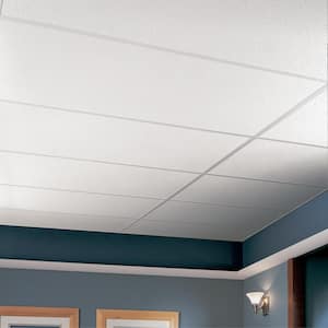 Fine Fissured 2 ft. x 4 ft. Square Lay in Ceiling Tile (96 sq. ft./case)