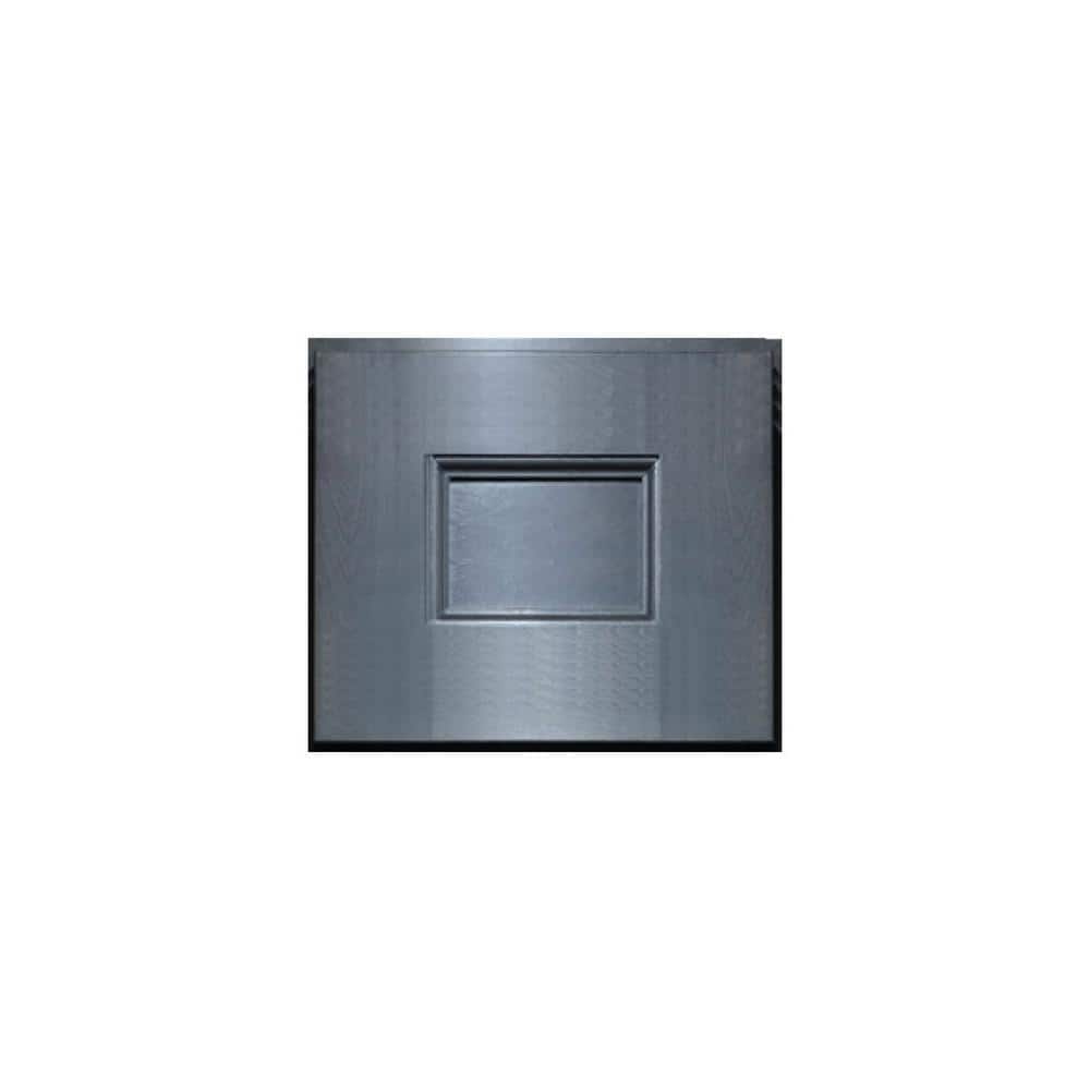 Belle Haven Recessed 13 in. W x 13 in. H x 0.25 in. D in Driftwood Door Sam