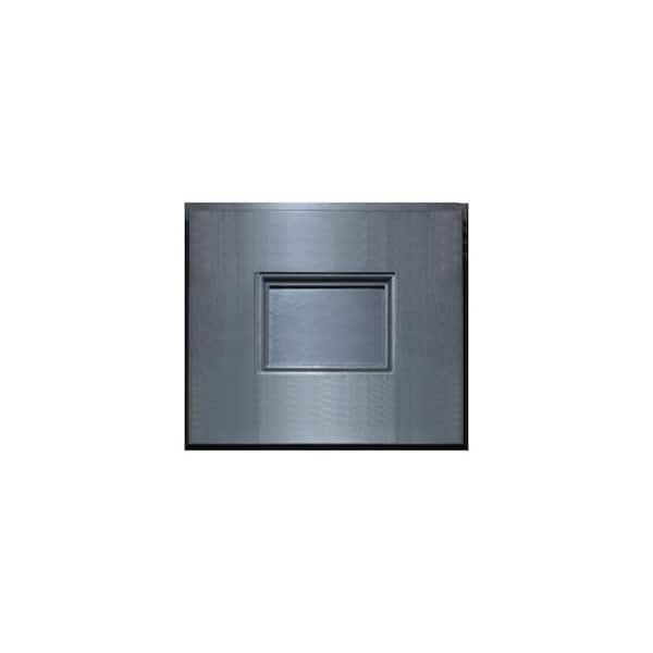 Belle Haven Recessed 13 in. W x 13 in. H x 0.25 in. D in Driftwood Door Sample in Assembled Base Cabinet