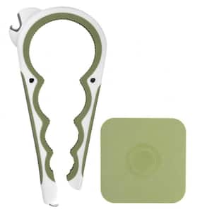 6-in-1 Jar and Bottle Opener Set with Non-Slip Rubber Grip for Seniors, Arthritis, Easy Lid and Can Opening