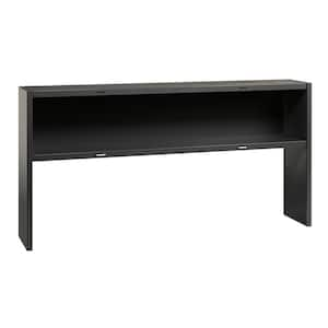 72 in. W Rectangle Charcoal Metal Stack-On Storage, Executive Modular Desk Collection