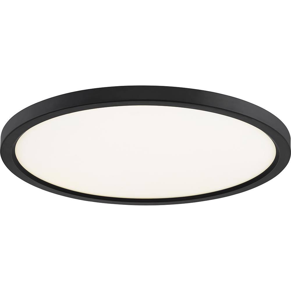 Brushed Nickel & Bronze 20" LED Indoor/Outdoor Flush Mount