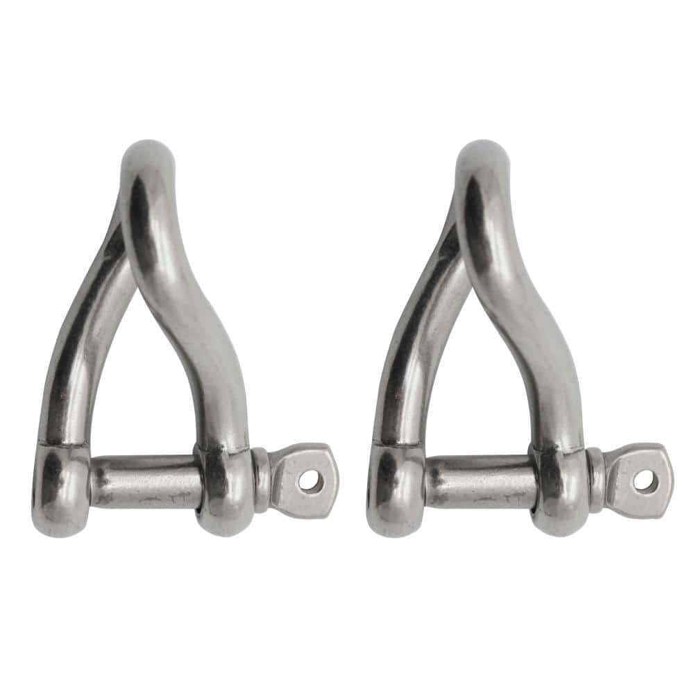 Extreme Max BoatTector Stainless Steel Twist Shackle - 1