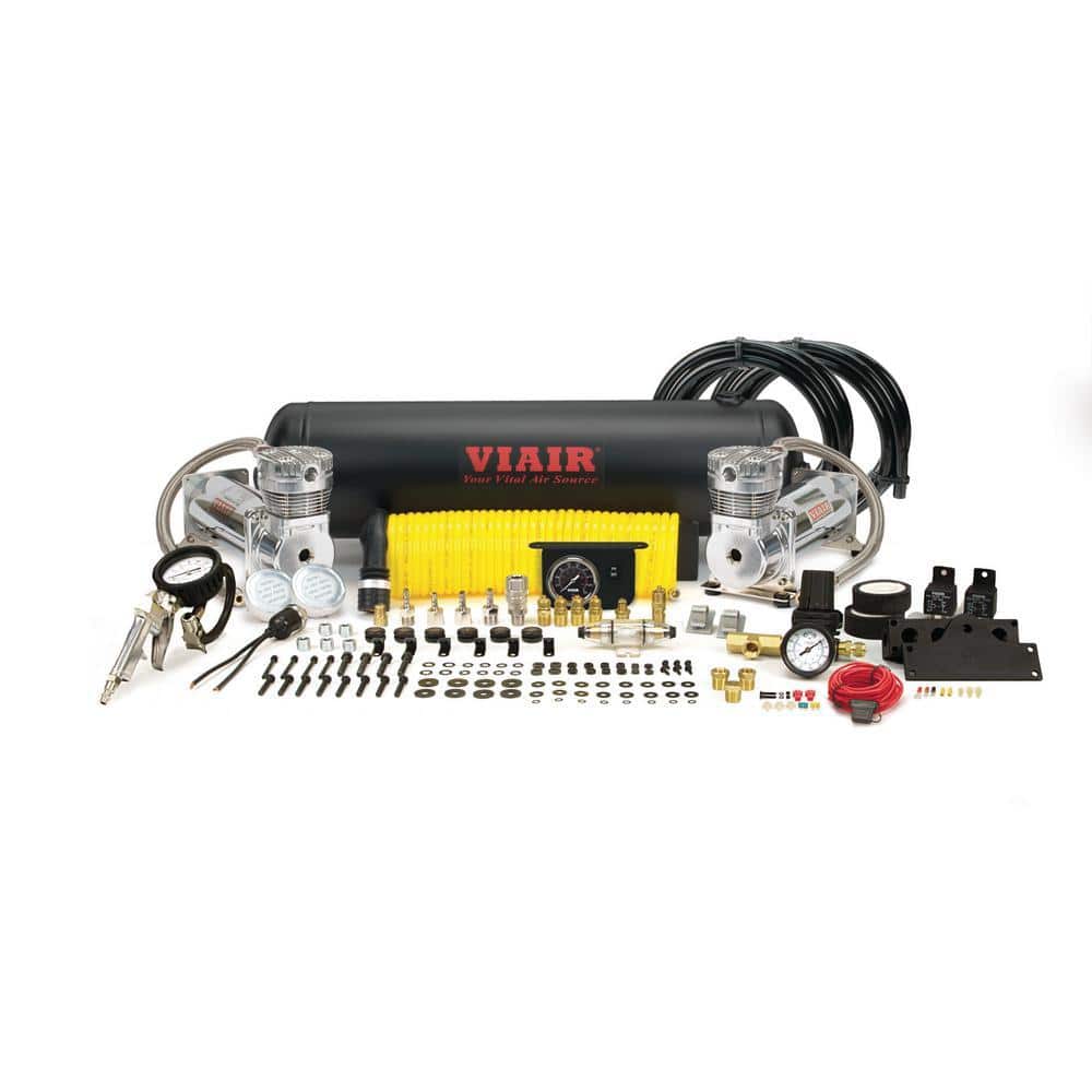 VIAIR 480C Chrome Dual Onboard Air System 20021 - The Home Depot VIAIR 480C Chrome Dual Onboard Air System 20021 - The Home Depot