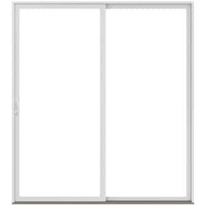 71-1/4 in. x 79-1/2 in. 100 Series White Right-Hand Composite Gliding Patio Door with White Interior and White Hardware