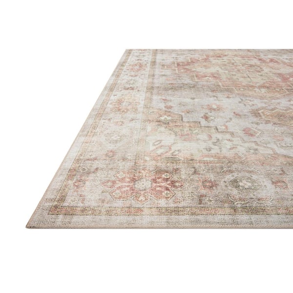 Heidi Sage/Multi 2 ft. 6 in. x 7 ft. 6 in. Bohemian Printed Runner Rug