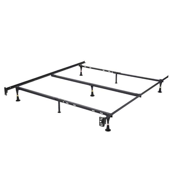 Reviews For Kings Brand Furniture, Metal Bed Frame Legs Home Depot