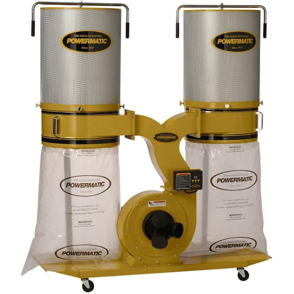 Powermatic PM1900TX-CK1 3HP 1PH Dust Collector with 2M Canister Kit