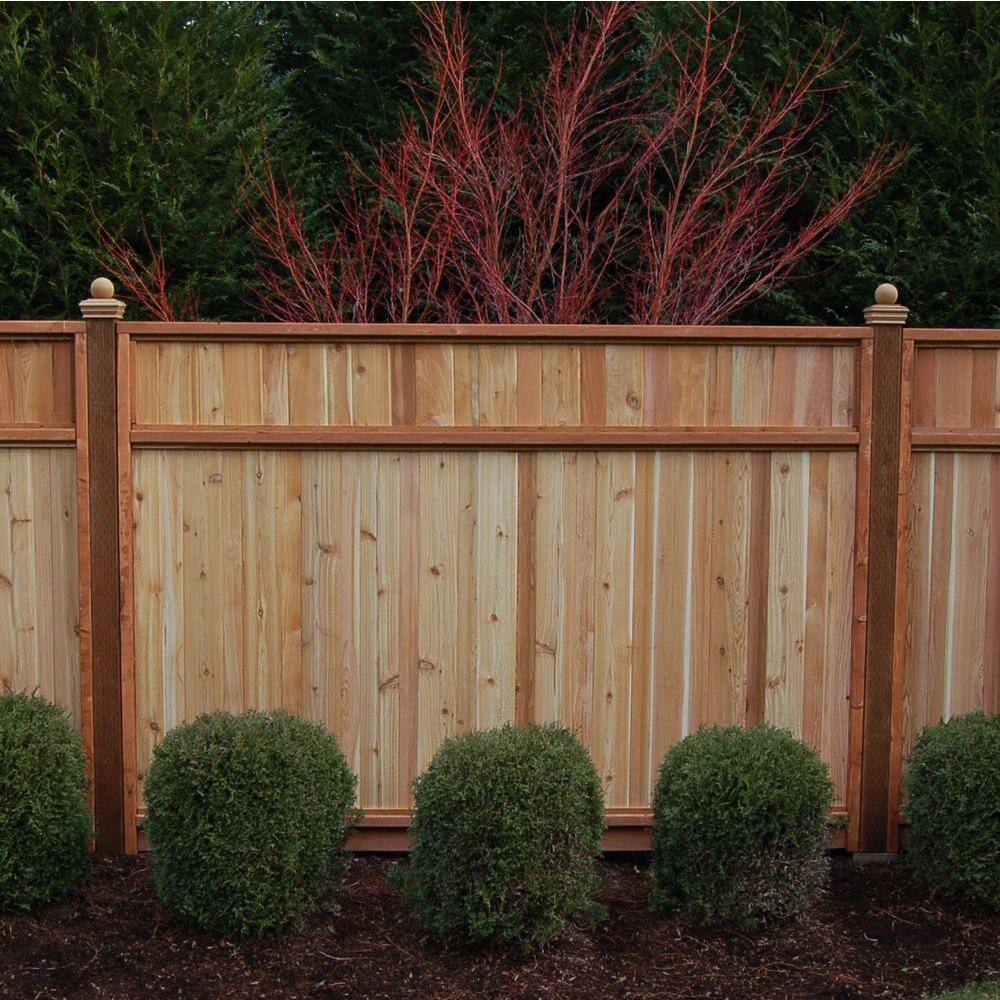 Signature Development 6 Ft H X 8 Ft W Western Red Cedar Solid Top Fence Panel 810901500000000 The Home Depot Signature Development 6 Ft H X 8 Ft W Western Red Cedar Solid Top Fence Panel 810901500000000 The Home Depot