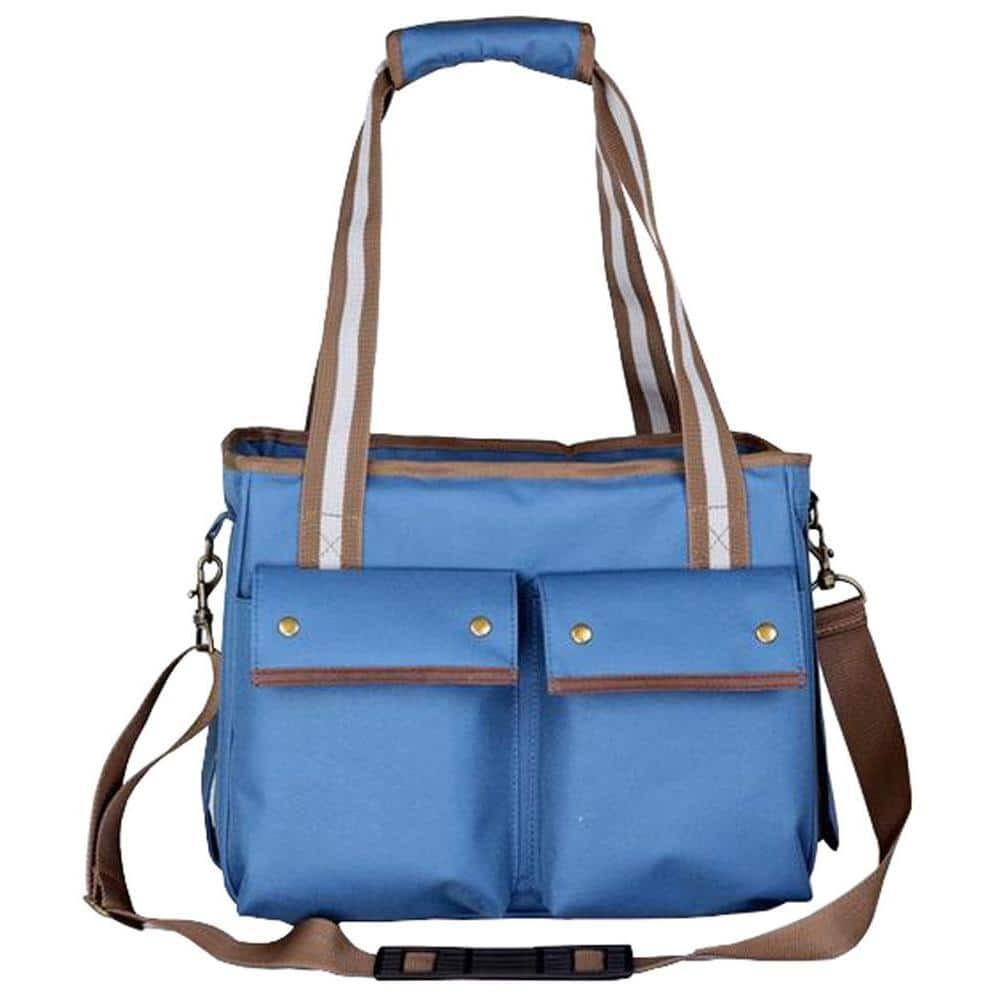 Blue Fashion Canvas Pet Carrier - Medium