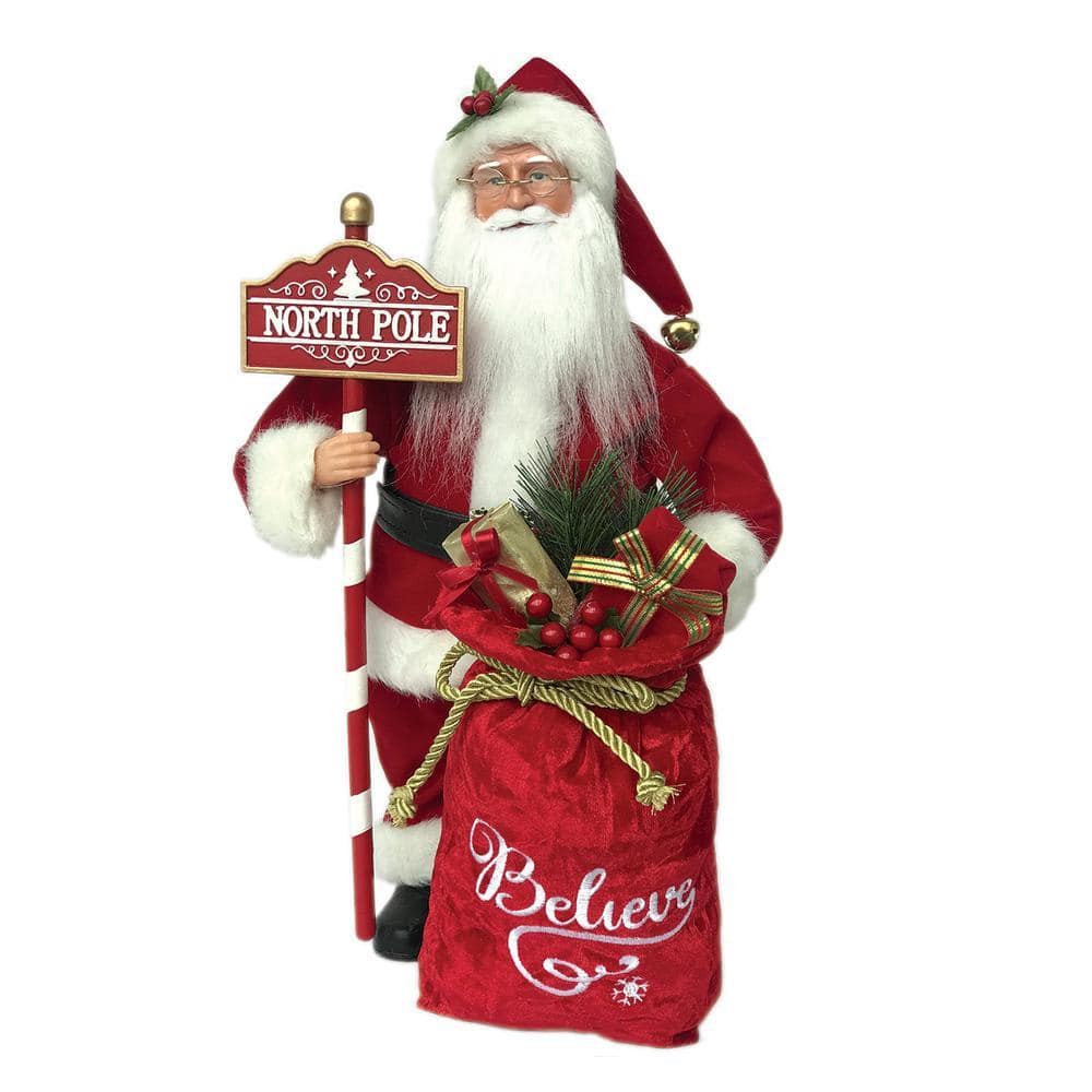 ざわ　サンタクロース christmas-figurines-7078-