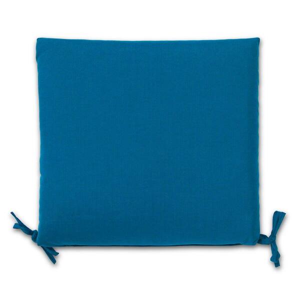 RST Brands Spectrum Peacock 23-1/2 in. x 19 in. Outdoor Chair Cushion