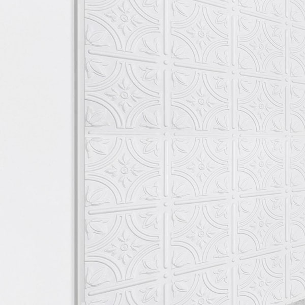 Innovera Decor by Palram 48 x 0.6 Metal Corner Piece Tile Trim in Silver (Set of 4) 706610