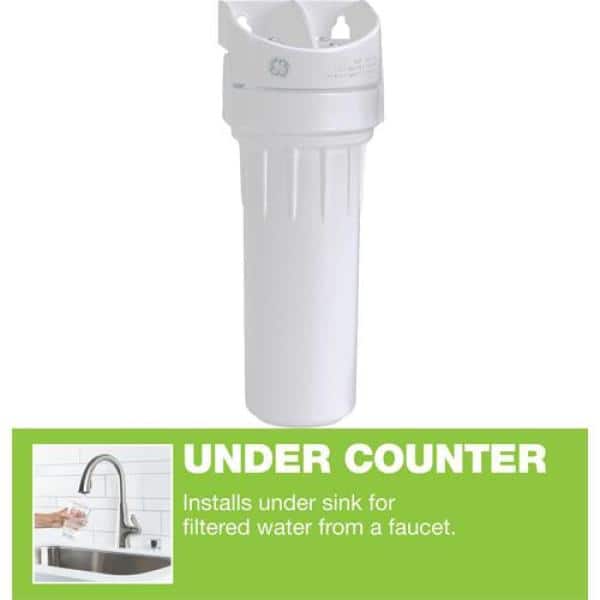 White Carbon Spun Fiber Under-Sink Water Filtration System
