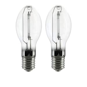 100-Watt ED23 High Pressure Sodium 8500 Lumens 2100K E39 Mogul Base HID Light Bulb (2-Pack)
