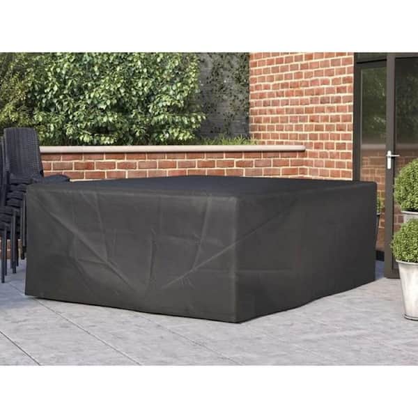 moda furnishings lU LI Rectangular Outdoor Patio Furniture Set Cover