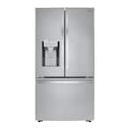 24 cu. ft. French Door Smart Refrigerator, Dual Ice Makers with Craft Ice in PrintProof Stainless Steel, Counter Depth