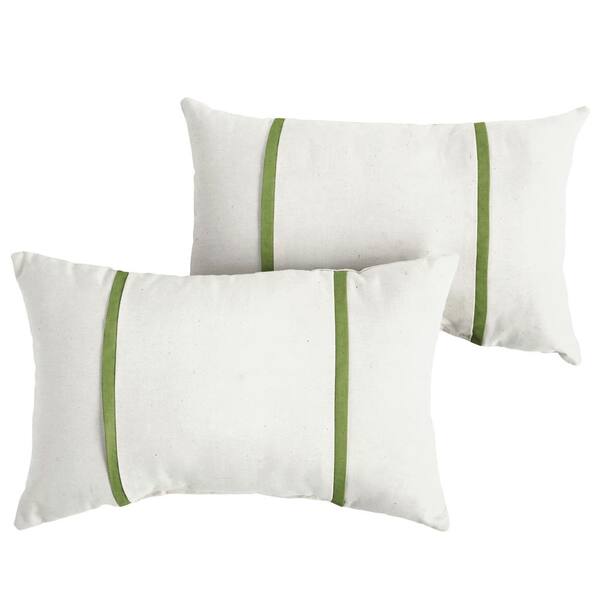 Cilantro Outdoor Throw Pillows Square Set of 2 