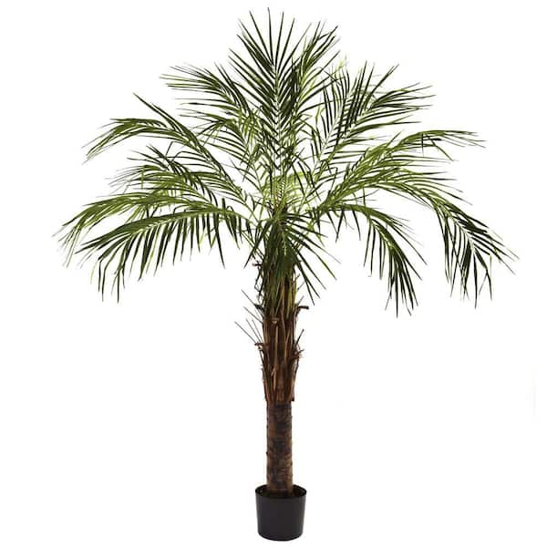Nearly Natural 6 ft. Artificial Robellini Palm Tree