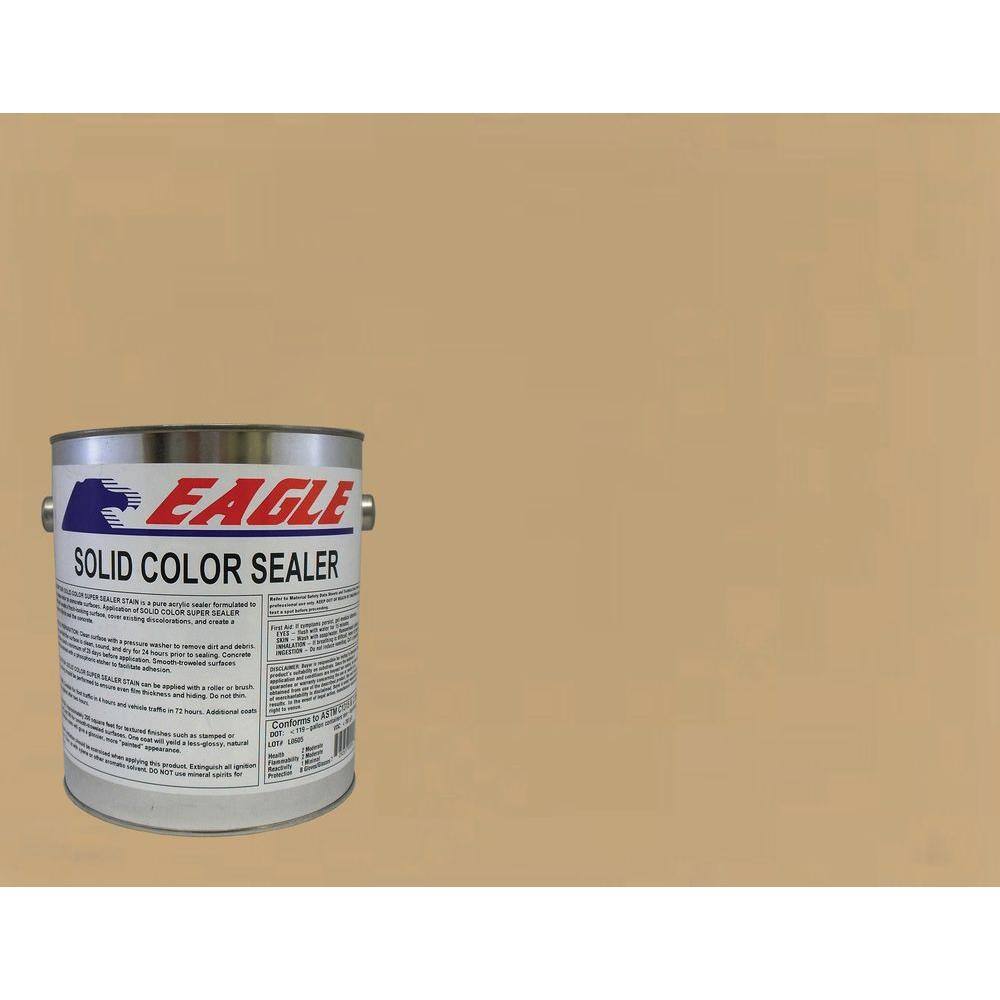 1 gal. Neutral Tan Solid Color Solvent Based Concrete Sealer