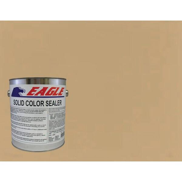 Eagle 1 gal. Neutral Tan Solid Color Solvent Based Concrete Sealer
