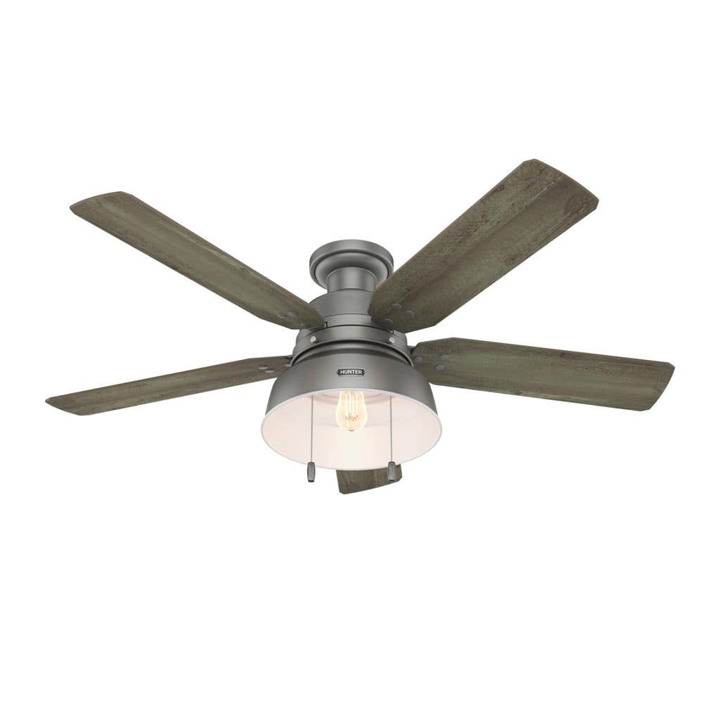 Hunter Mill Valley 52 in. LED Indoor/Outdoor Low Profile