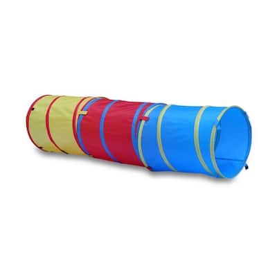 kids play tunnel