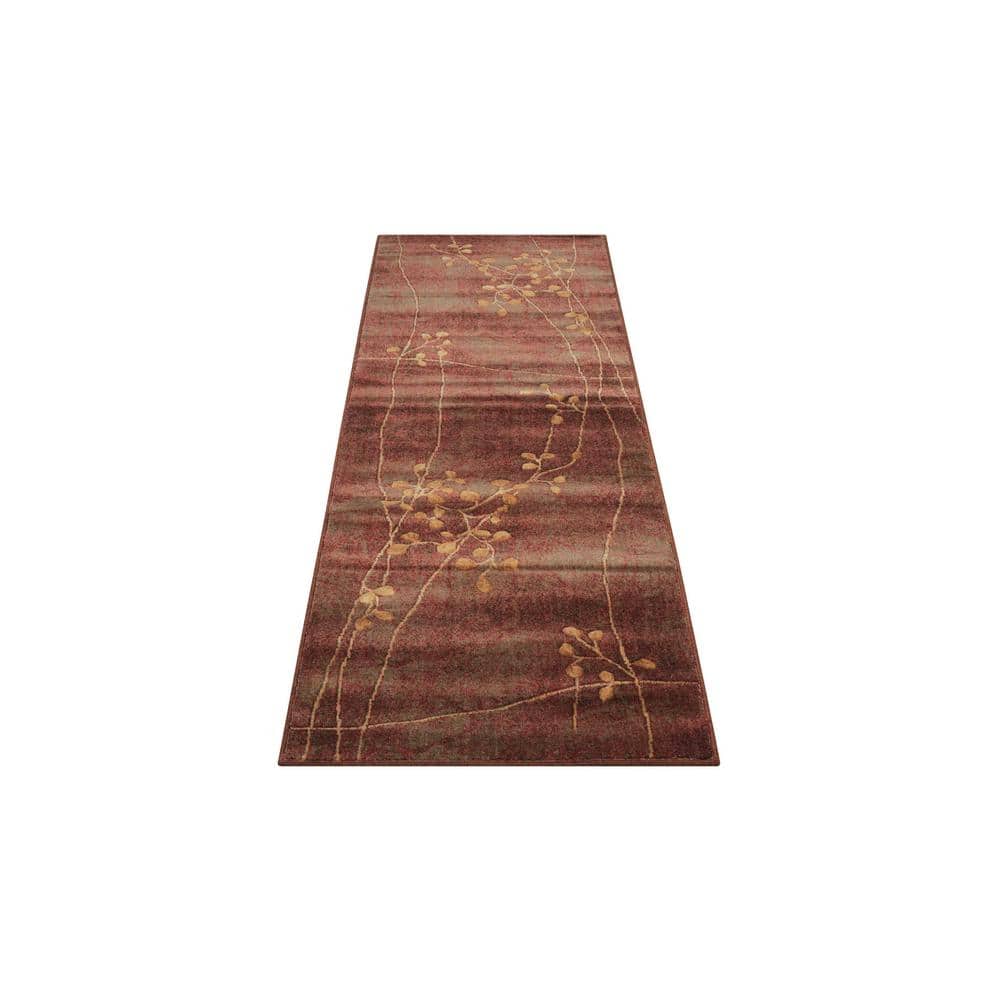 Large Multicolor Synthetic Traditional Handmade Rug