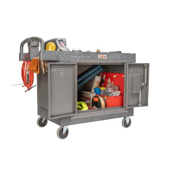 Jet Load-N-Lock Utility Cart Security System (Fits PUC-4325 Resin
