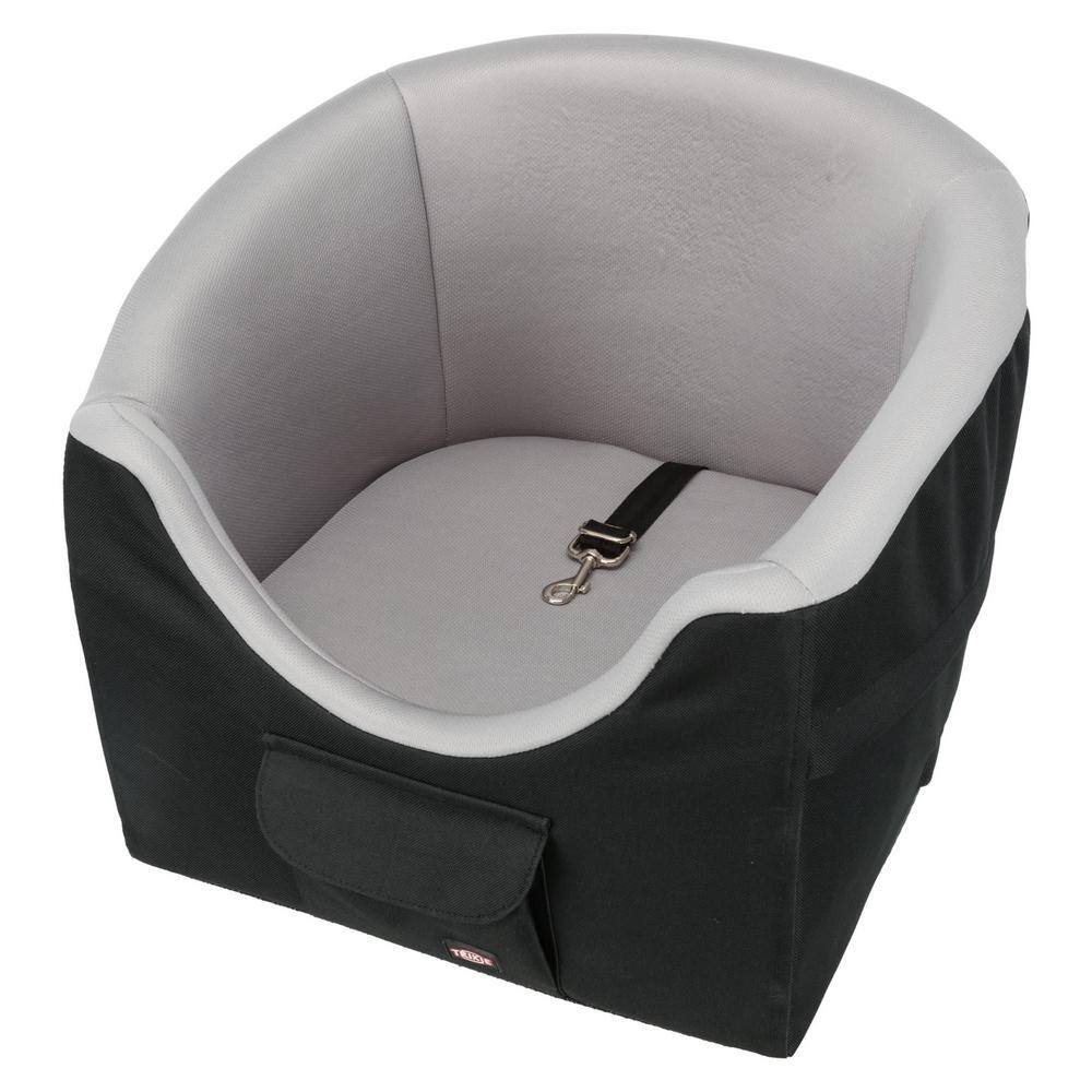 Small Black Soft-Sided Dog Car Booster Seat