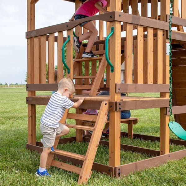 Backyard Discovery Highlander Outdoor Kid's Playground Set PlaySet