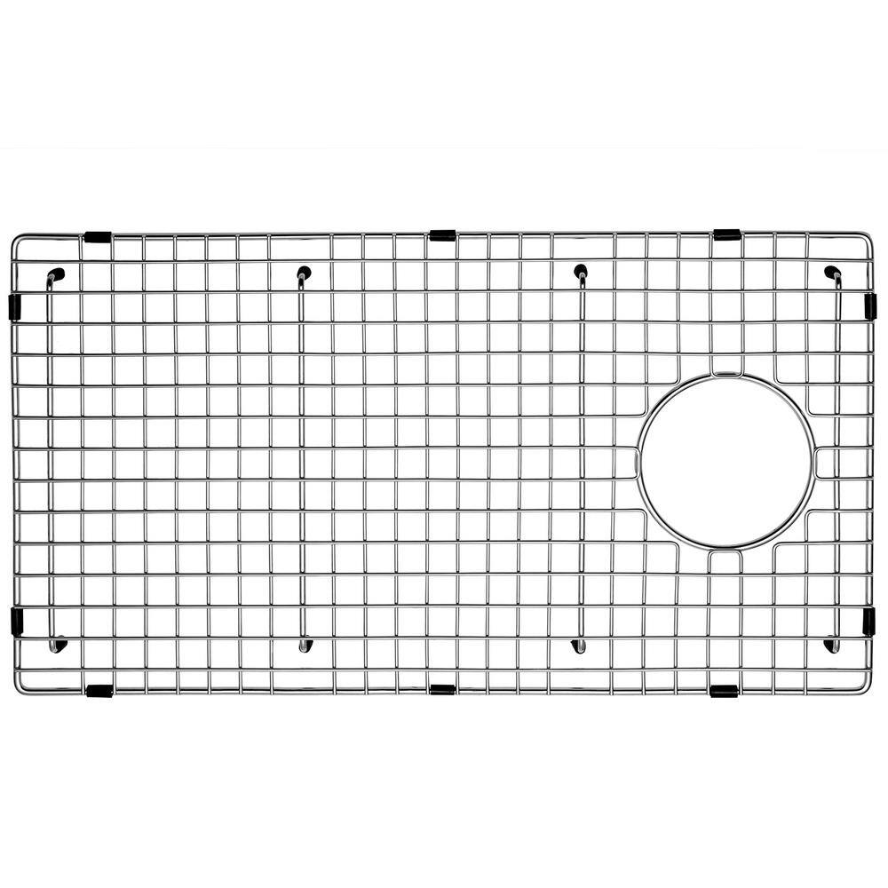 26.93 in. x 14.09 in. Side Drain Heavy-Duty Stainless Steel Sink Protector price history on PriceWatchPro