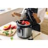 Magic Chef 9-in-1 6 Qt. Matte Black Electric Multi-Cooker with Recipe Book  MCSMC6B - The Home Depot