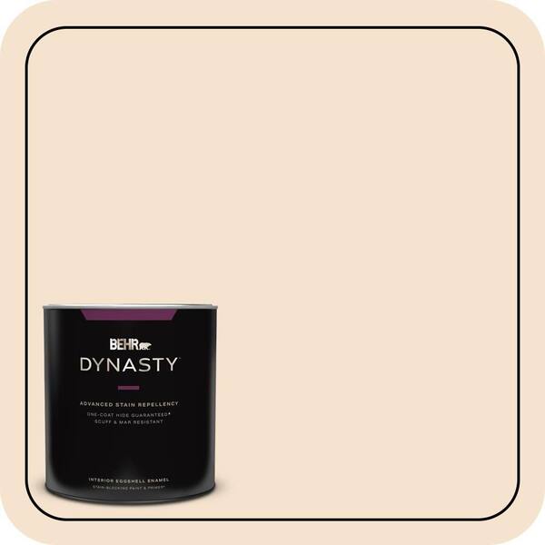 BEHR DYNASTY 1 qt. #PPL-32 Autumn Glow Eggshell Enamel Interior Stain-Blocking Paint & Primer