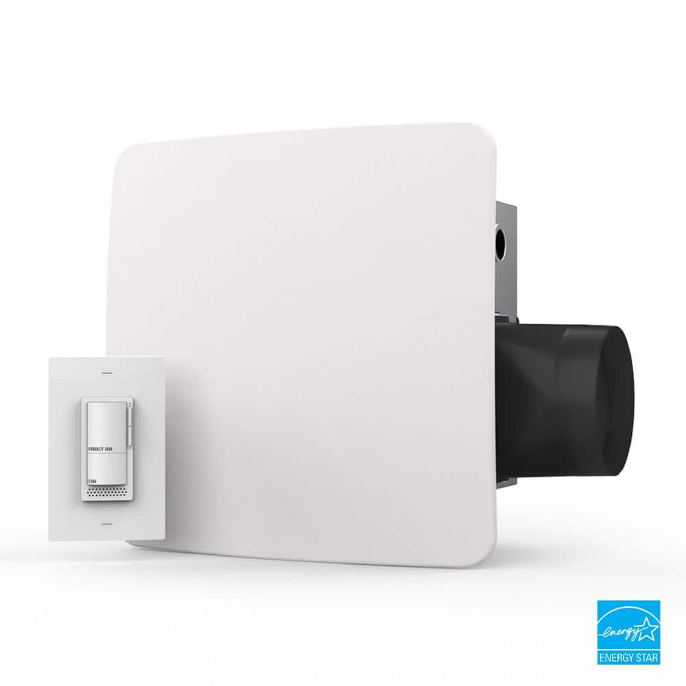 ReVent 80 CFM Ceiling/Wall Mount Quiet Easy Roomside Installation