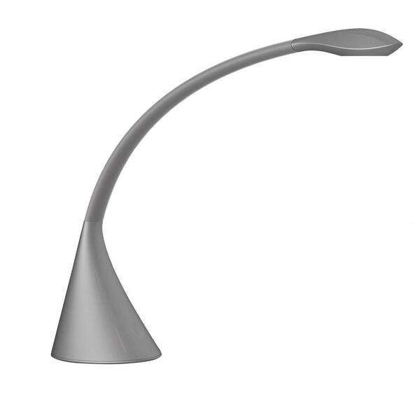 Eglo Monalee 25 in. Metallic Grey Desk Lamp