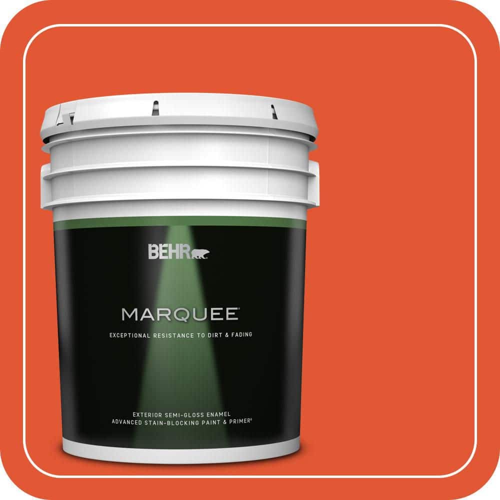 5 gal. #S-G-210 Volcanic Blast Semi-Gloss Enamel Exterior Paint & Primer price history on PriceWatchPro