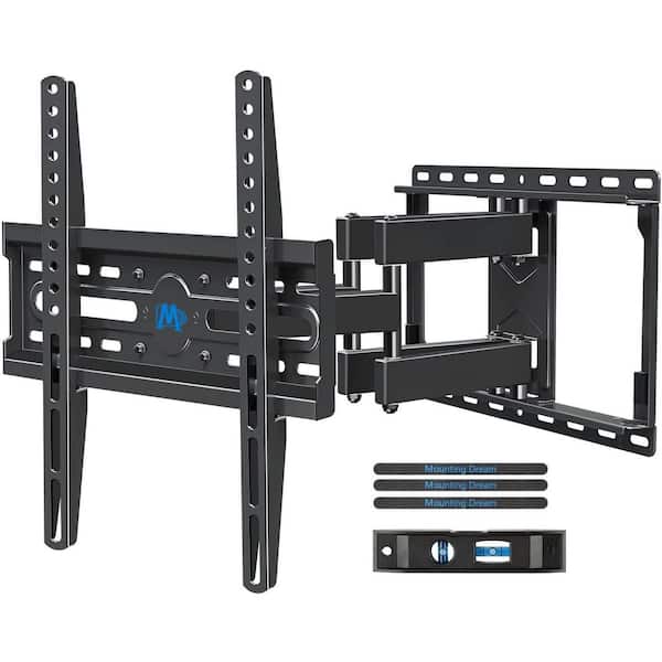 BIBIVIS 99 lb. TV Wall Mount for 32-65 in. TV, Full Motion TV Bracket with Articulating Dual Arms Max VESA 400 x 400 mm