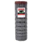 Red Brand 330-ft x 4-ft 12.5-Gauge Silver Steel Woven Wire Rolled